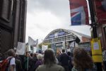 NHS Not For Sale protest at Conservative Party Conference 